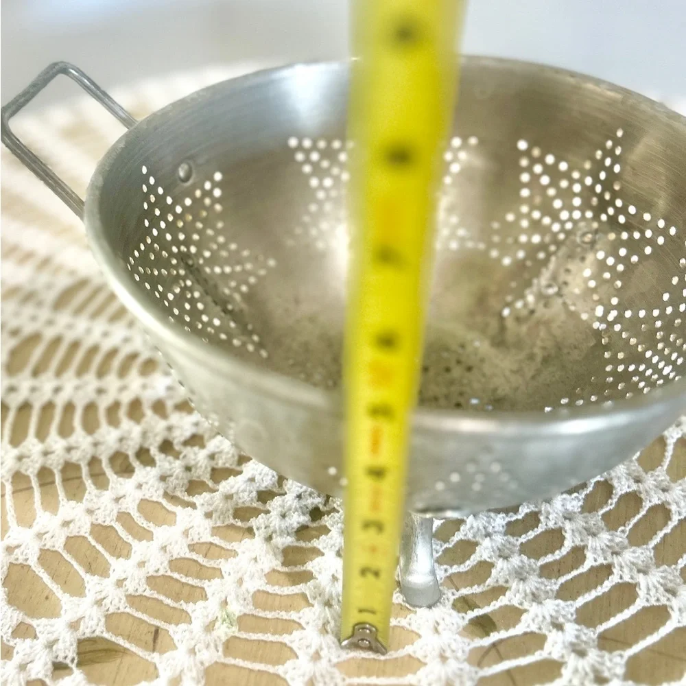 Vintage Colander Stainer Sifter Cottage Core